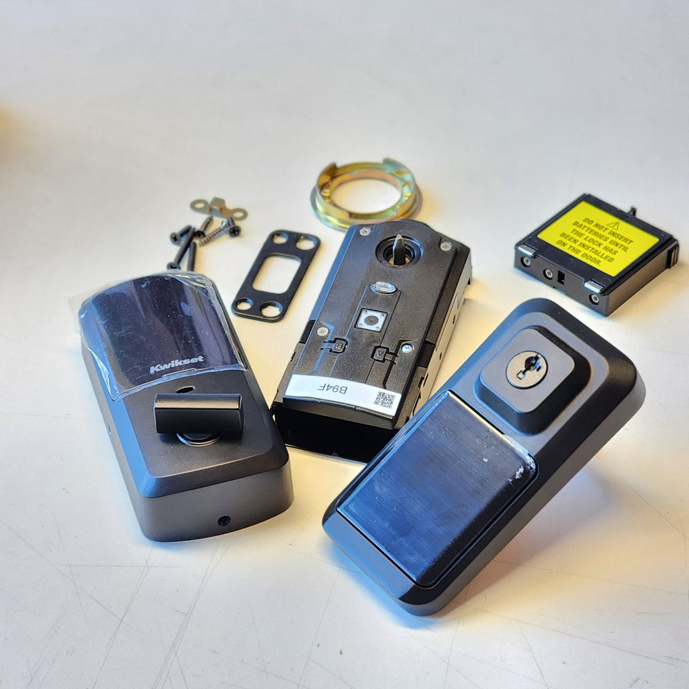 HALO Matte Black Touchscreen WiFi Keypad Electronic Single-Cylinder Smart Lock Deadbolt (99390-004) HALO Matte Black Touchscreen WiFi Keypad Electronic Single-Cylinder Smart Lock Deadbolt (99390-004)